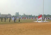 Paskibraka Sintang Sukses Kibarkan Merah Putih di HUT ke-81 Kemerdekaan RI
