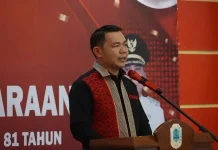 Resepsi Kenegaraan, Bupati Kapuas Hulu Ajak Masyarakat Perkuat Gotong Royong
