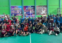 Semarak HUT Ke-81, RRI Sintang Gelar Lomba Bulu Tangkis
