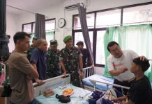 Danrem 121/Abw Tinjau Pelaksanaan Operasi Bibir Sumbing Gratis