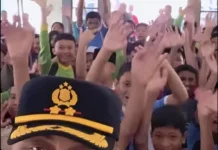 Kapolres Kapuas Hulu DukungAksi Bergizi di Badau