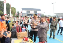 Tangani Karhutla, Polres Sekadau Pastikan Kelengkapan Sapras Pemadam Api