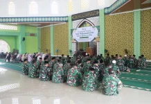 Korem 121/ABW Gelar Peringatan Maulid Nabi Muhammad SAW
