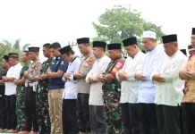 Sekda Sekadau Beri Apresiasi pada Jajaran Kepolisian Gelar Sholat Istisqo