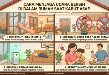 Kabut Asap Menebal, Ini Cara Menjaga Udara di dalam Rumah