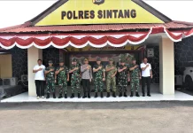 Satgas Penyuluh Karhutla Perkuat Koordinasi Bersama Dandim dan Kapolres Sintang
