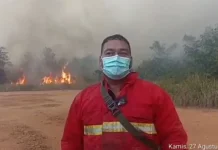 Karhutla Rawa Mambok Membesar, Sumber Air Terbatas