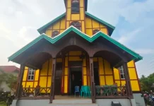 Gereja Santo Fidelis Sejiram,Cagar Budaya Sekaligus Wisata Rohani di Kapuas Hulu