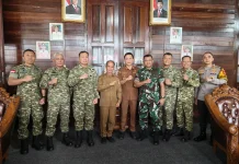 Sinergi Pemkab dan TNI, Bupati Sintang: Minimal Kita Tidak Jadi Sumber Kebakaran