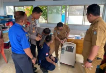 DPKP Cek Posko Karhutla dan Alat Kesehatan
