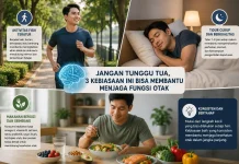 Dari Gerak hingga Tidur, Kebiasaan Harian Ikut Menentukan Kondisi Otak