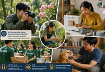 Kesibukan Sederhana Bisa Membuat Pikiran Tetap Aktif