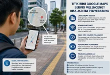 Titik Biru Google Maps Sering Melenceng? Bisa Jadi Ini Penyebabnya