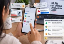 Bukan Cuma saat Browsing, Begini Cara Iklan Bisa Masuk ke HP