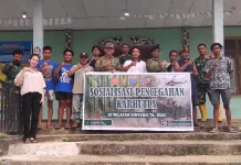 Kunjungi Desa-Desa di Kelam Permai, Tim Mabes TNI Ajak Warga Jaga Alam