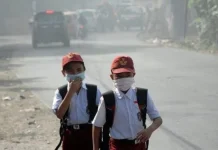 Cara melindungi anak dari asap kebakaran hutan