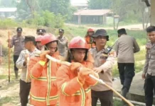 Pelatihan Penggunaan X-Fire Penanganan Karhutla di Kapuas Hulu
