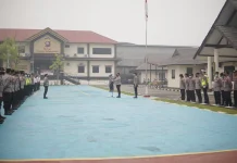 Wakapolres Sekadau Kompol Bakri: Tingkatkan Disiplin dan Jaga Marwah Polri
