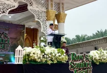 Bupati Sintang Sebut Masjid Roy’s Jannah di Paoh Benua Wujud Kerja Ikhlas