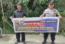 Cegah Karhutla, Polsek Embaloh Hulu Gencarkan Edukasi kepada Masyarakat
