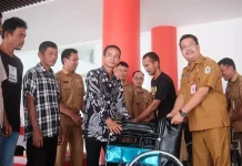 Pemkab Kapuas Hulu Terima Alat Bantu Disabilitas dari BPJS Kesehatan Sintang