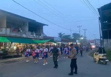 Pembukaan BKSN Berlangsung Meriah, Polres Sekadau Amankan Kegiatan hingga Malam
