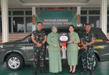 Persit KCK Yonif 642/Kapuas Berhasil Menangkan Lomba Posyandu Tingkat Pusat