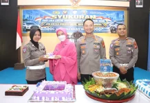 Polres Sekadau Gelar Syukuran HUT Lalu Lintas Bhayangkara ke-71