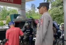 Polsek Hulu Gurung Monitoring Distribusi BBM