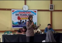 Polsek Putussibau Selatan Edukasi Peran Orang Tua Cegah Kenakalan Remaja