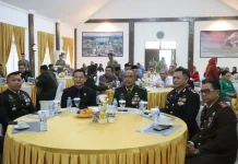 Kapolres Melawi Hadiri Syukuran HUT ke-81 TNI