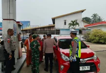 Polres Kapuas Hulu Bersama Instansi Terkait Tertibkan Pendistribusian BBM