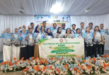 Guru Binjai Hulu Perkuat Solidaritas di Porsenijar PGRI Sintang 2026