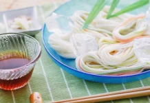 Paduan Unik Gurih dan Asam Mie Dingin Sumiso Somen
