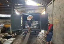 Polres Melawi Dorong 10.289 Kg Jagung ke Bulog Sintang