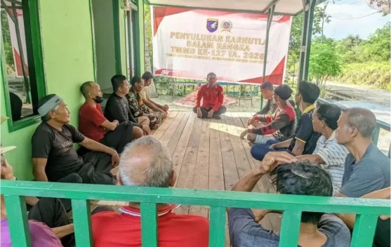 Penyuluhan Karhutla Jadi Penutup Program Nonfisik TMMD ke-127 di Sintang