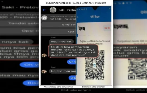Waspada Modus Penipuan Minta Barcode QRIS Bayar