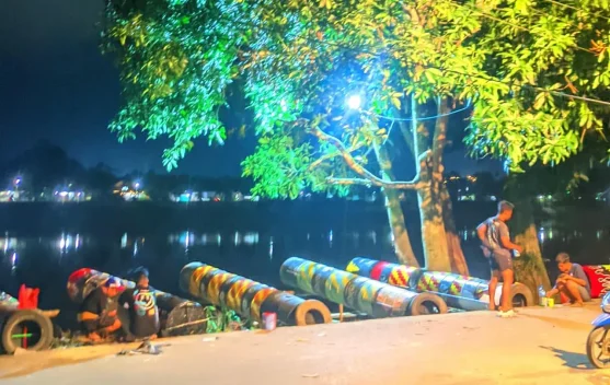 Melestarikan Budaya, Komunitas Meriam Karbit Sungai Durian Bersiap