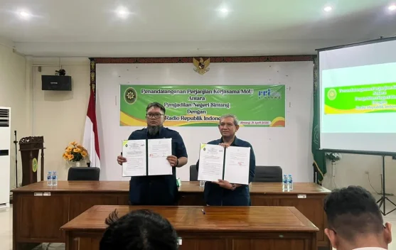 PN Sintang dan RRI Sepakat Edukasi Hukum untuk Publik
