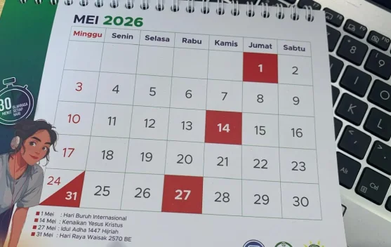 Libur Panjang di Bulan Mei 2026 , Catat Ini Tanggal-tanggalnya