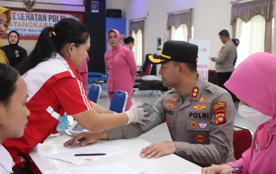 Polres Sekadau Kumpulkan 27 Kantong pada Aksi Donor