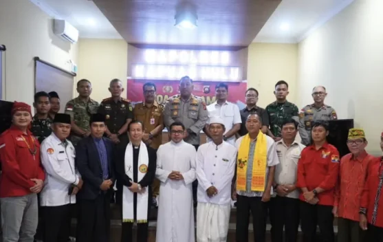 Polres Kapuas Hulu Gelar Doa Lintas Agama