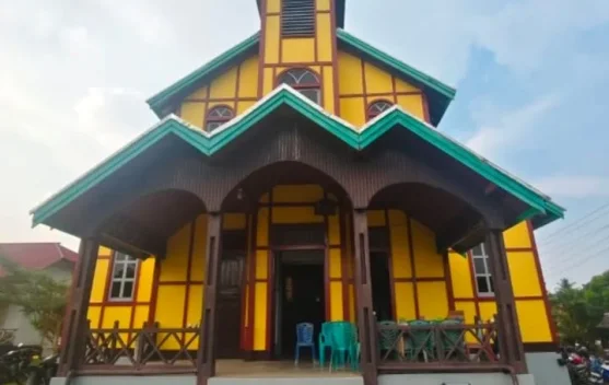 Gereja Santo Fidelis Sejiram,Cagar Budaya Sekaligus Wisata Rohani di Kapuas Hulu