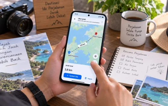 Google Maps Bisa Mengukur Jarak tanpa Harus Datang ke Lokasi