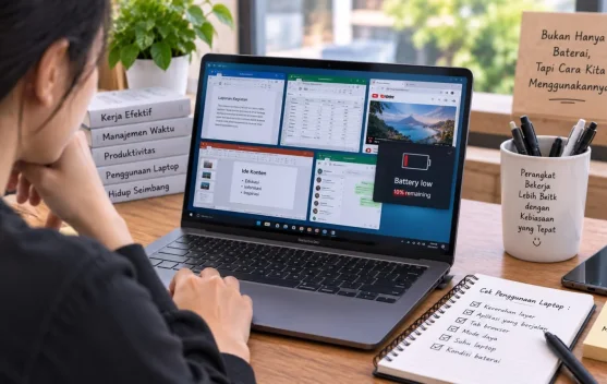 Laptop Cepat Kehabisan Daya? Bisa Jadi Bukan karena Baterainya