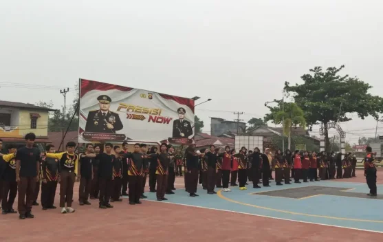 Saka Bhayangkara Melawi Bekali Anggota Ilmu Kepolisian Terbatas