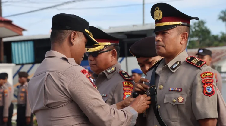 Kapolres Pimpin Sertijab Wakapolres Sorong Selatan Baru
