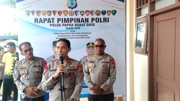 Polda PBD Gelar Rapim Guna Mendukung Ketahanan Pangan
