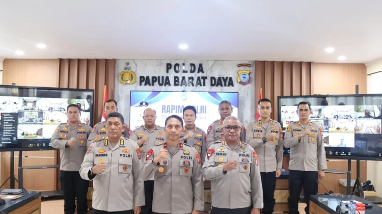 Polda PBD Gelar Rapim Guna Mendukung Ketahanan Pangan