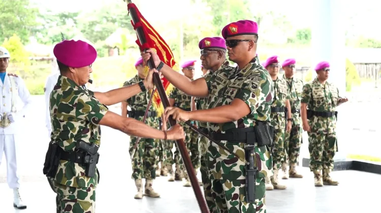 Danyonif 12 dan 13 Marinir Pasmar 3 Resmi Dikukuhkan